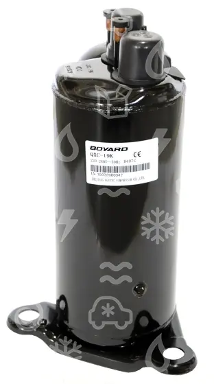 kompresor rotační BOYARD, QXC-19K, R407C, 220-240V/50 Hz, 10268/3020